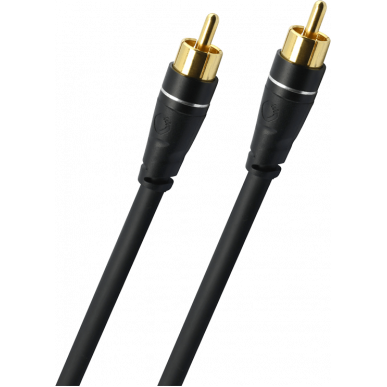 Сабвуферный кабель Oehlbach Subwoofer Cinch cable, 2m, black